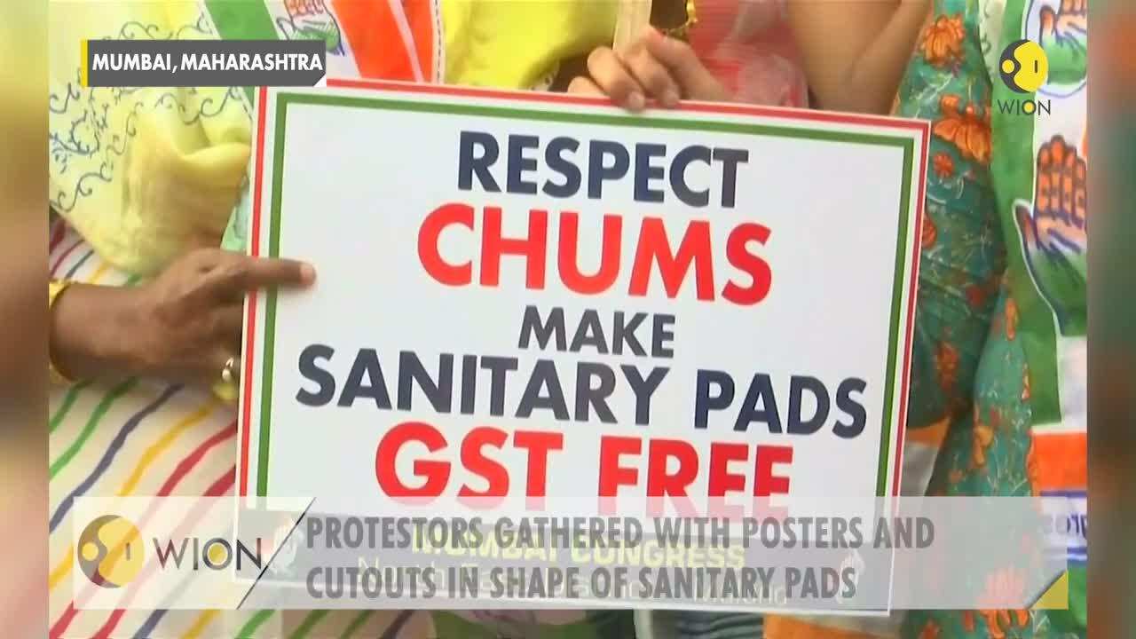 Ahead of Women's Day, protest held in Mumbai to abolish GST on sanitary napkins India News News