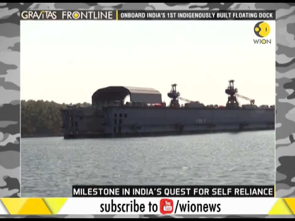 India's first indigenously build floating dock FDN2 is all set to join