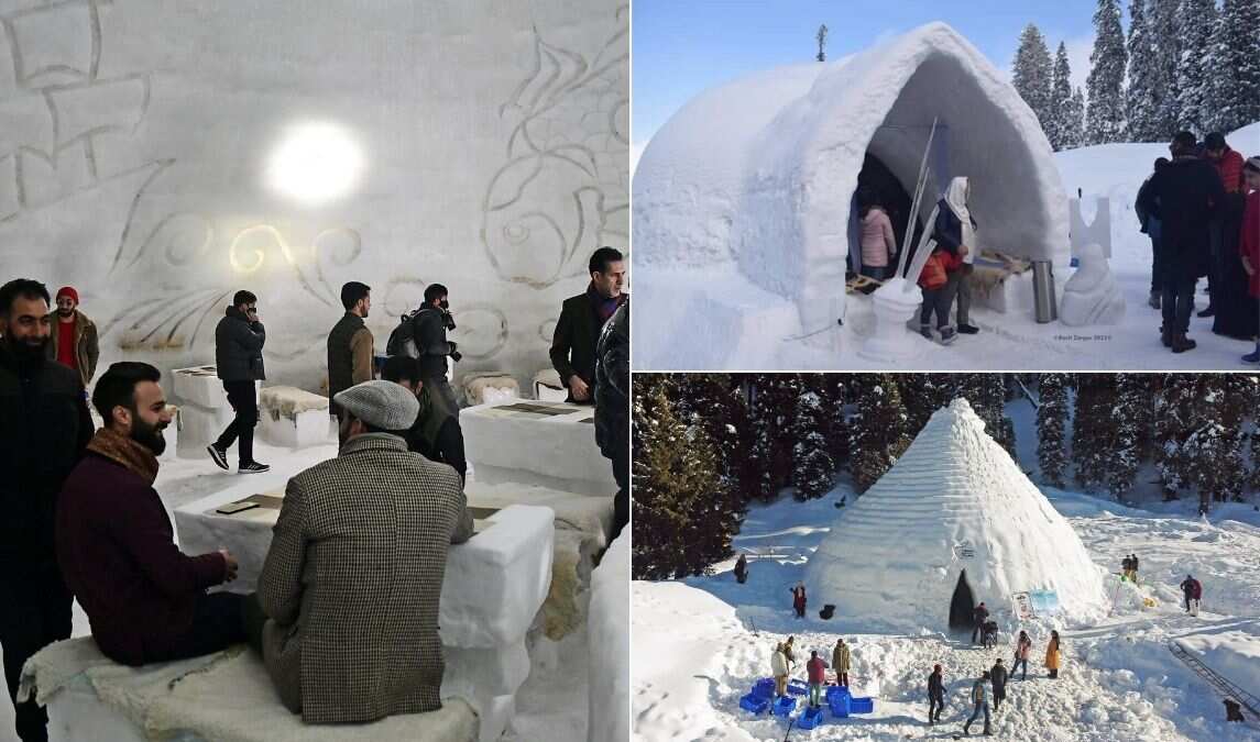 'World's largest igloo cafe' in India's Jammu and Kashmir attracts new