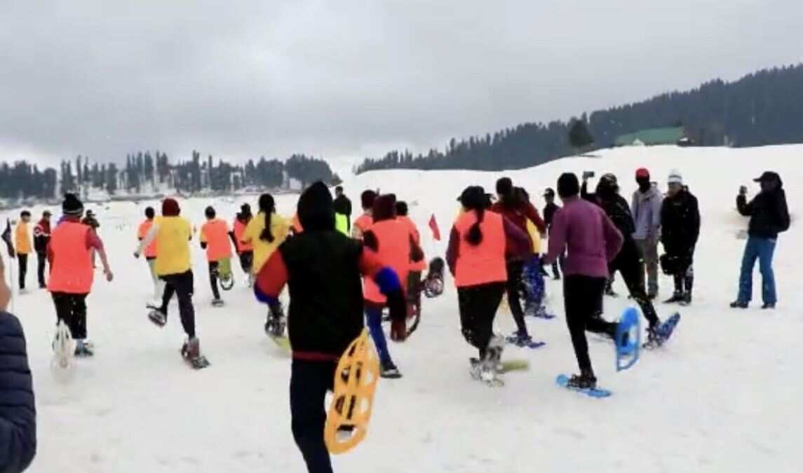 Winter sports in India Huge number of female participants from across