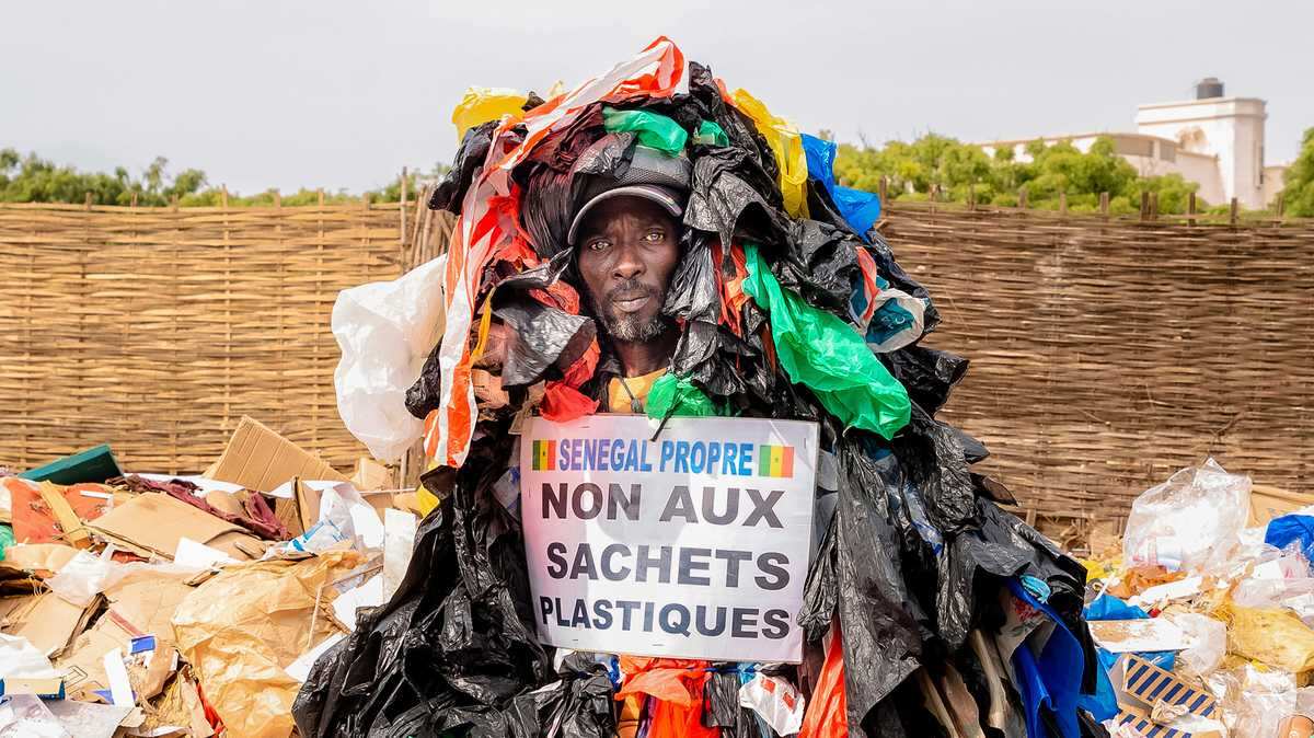 Meet Senegal's 'plastic man' Modou Fall campaigns to save environment