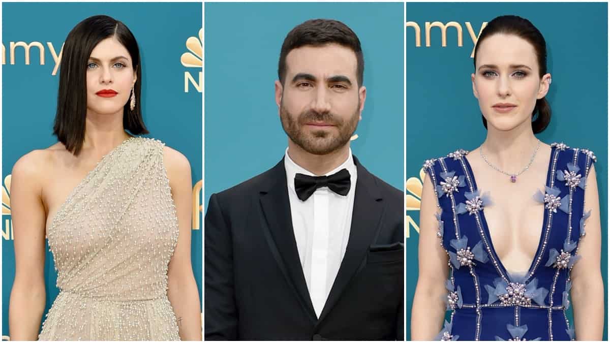 Emmys 2022 Brett Goldstein, Alexandra Daddario and other great red