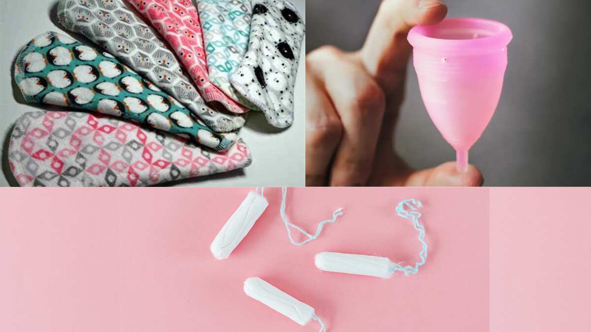 Menstrual cups, tampons, and other alternatives to sanitary pads that