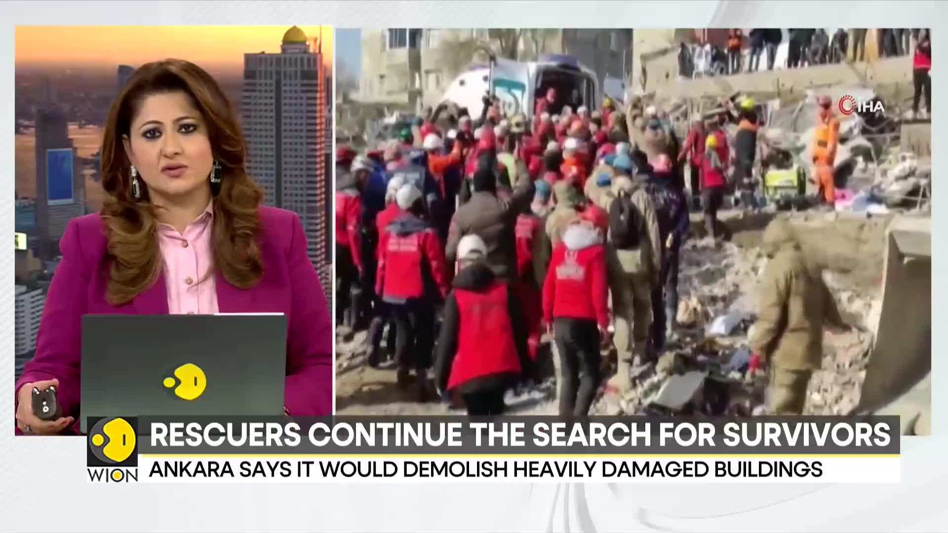 Turkey, Syria death toll tops 41,000; rescuers continue the search for