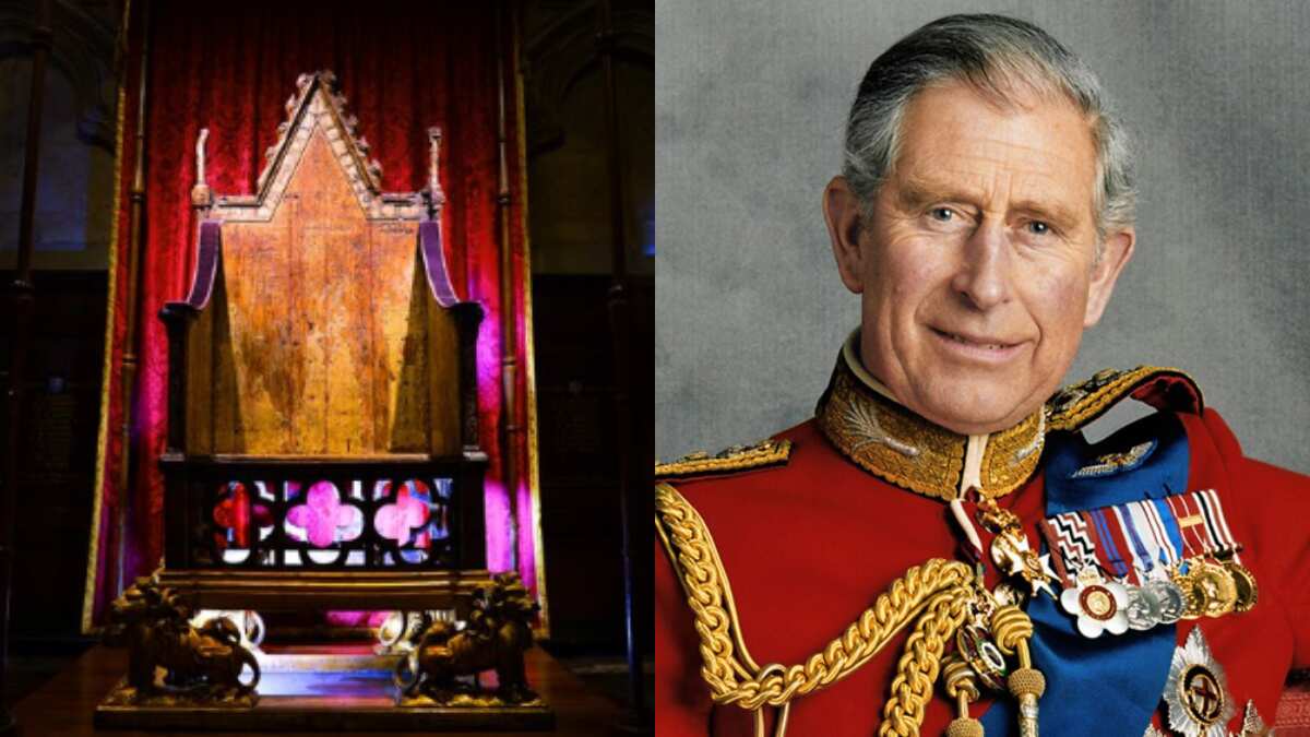 700yearold medieval chair to be used for King Charles III's