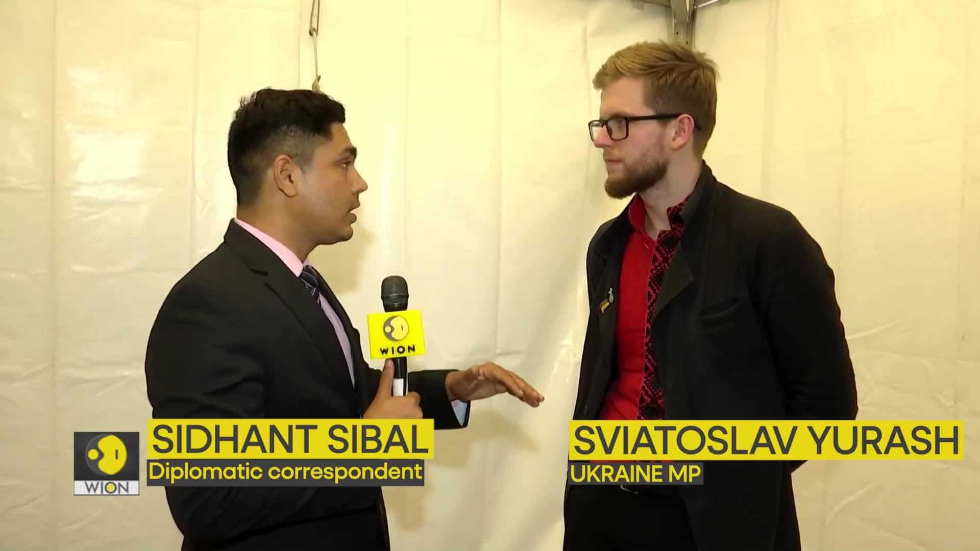 Ukraine MP Sviatoslav Yurash speaks to WION on Russia Ukraine conflict ...