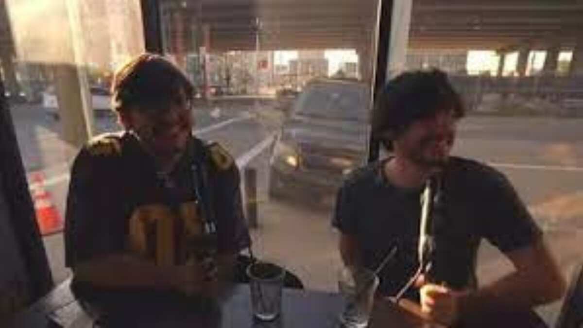 WATCH Car crashes during podcast session in Huston, Texas Americas News