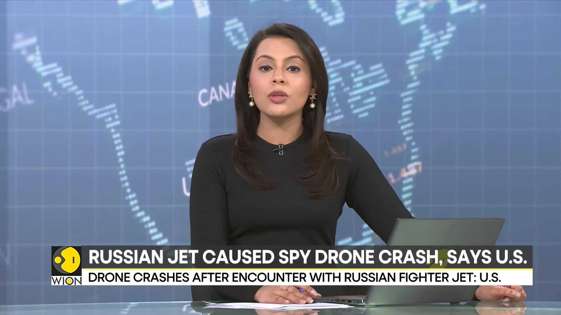 'Reckless' U.S. blames Russia for drone crash, says Su27 jets dumped
