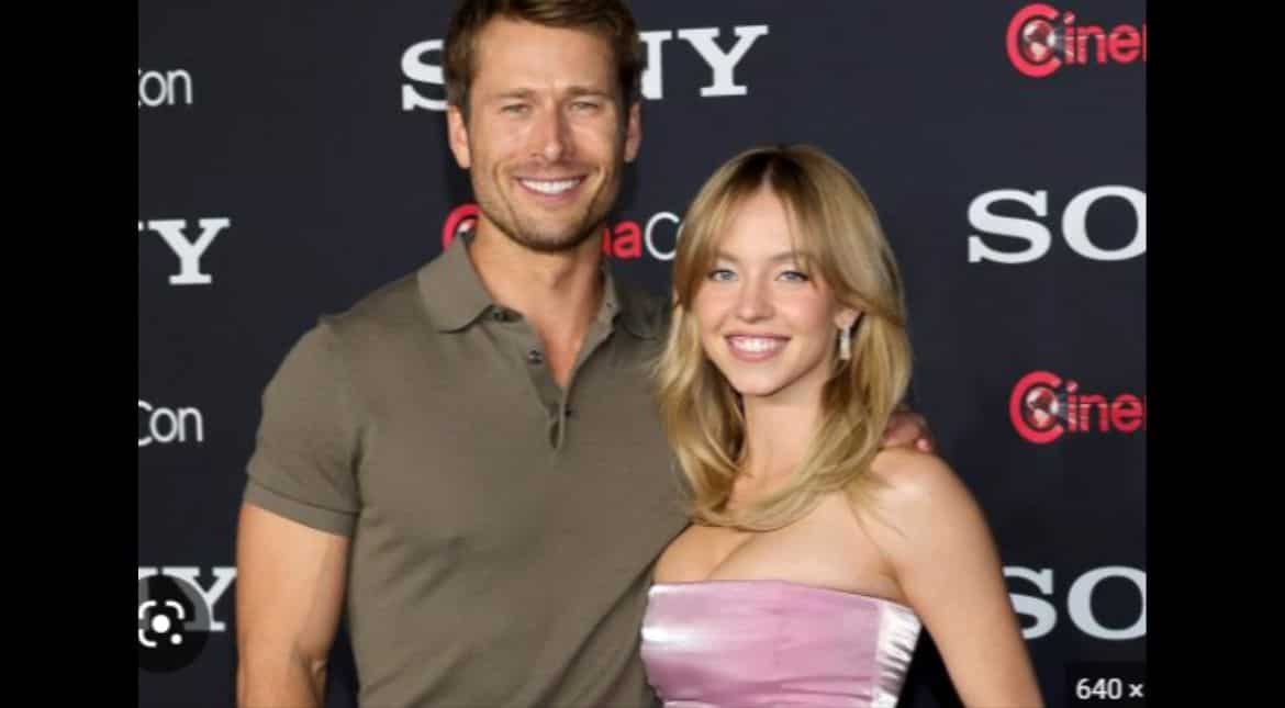 Romantic comedy Anyone But You starring Glen Powell, Sydney Sweeney