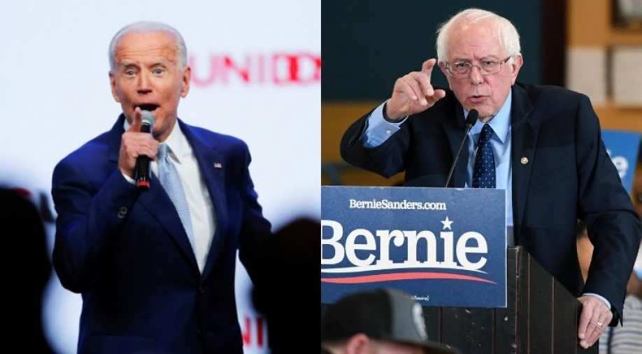 Biden and Sanders