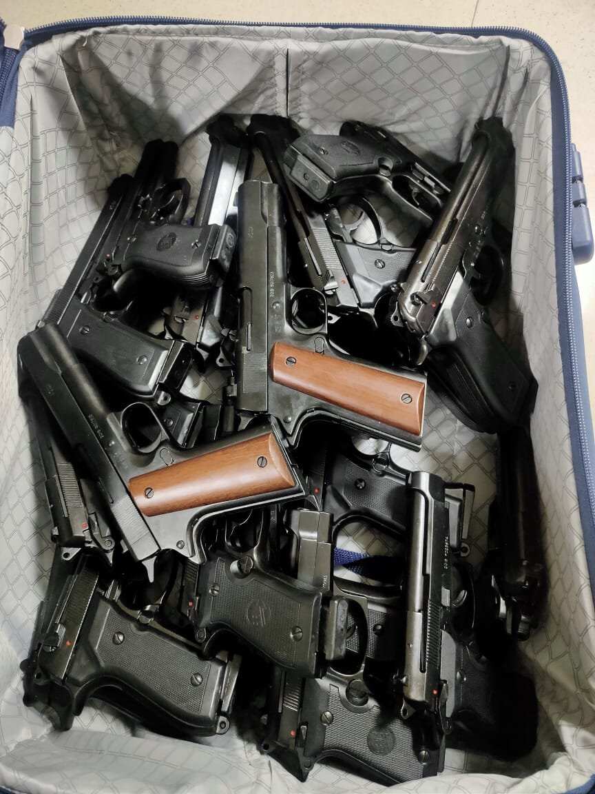 pistols