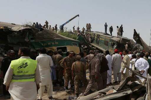 Sindh train accident
