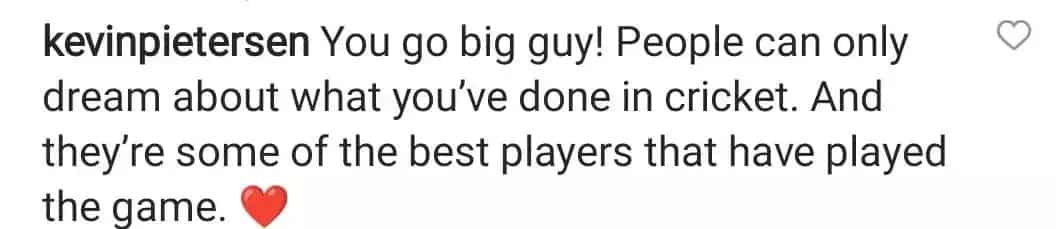 KP's comment for Virat Kohli