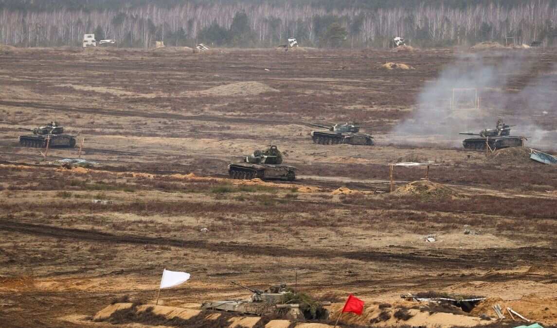 Russian troops