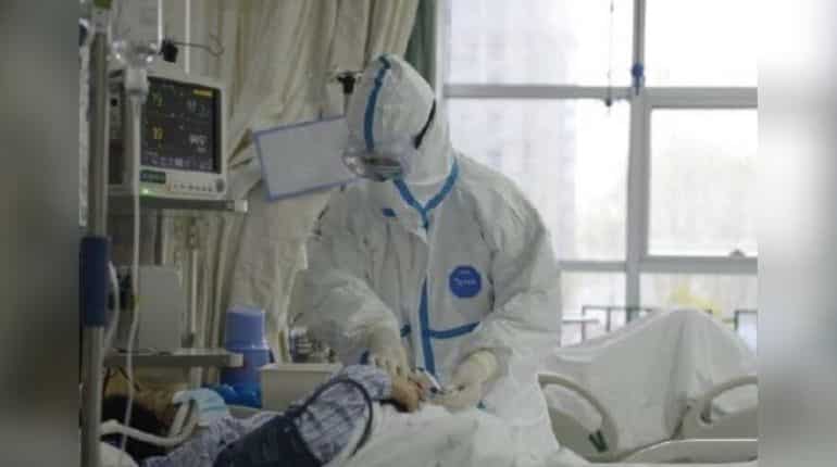 Medical staff attending to patient