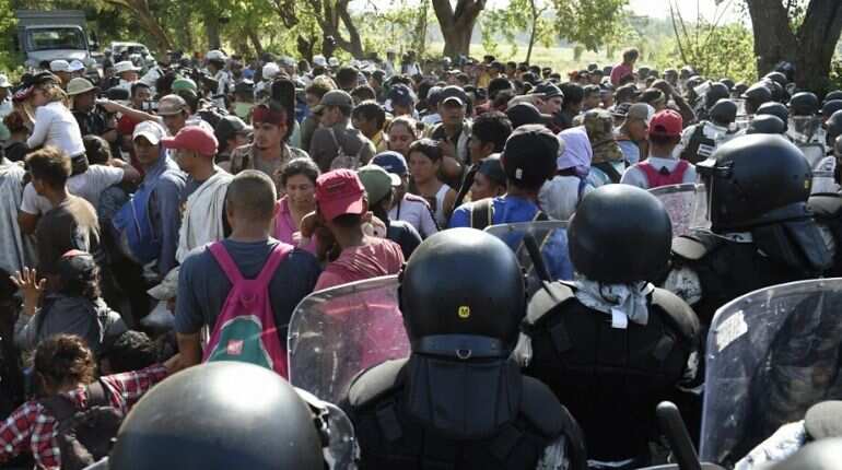 Central America migrants
