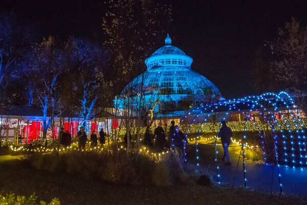 New York Botanical Garden Glow