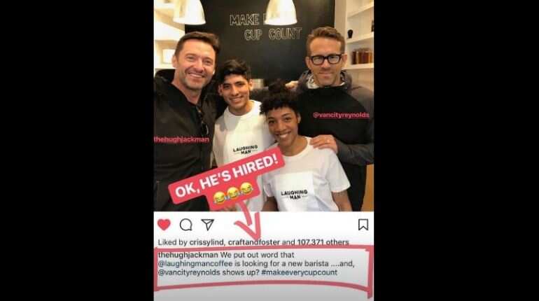 Ryan Reynolds and Hugh Jackman