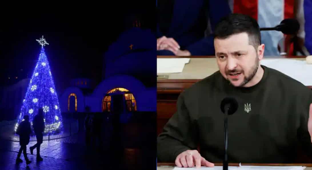 Volodymyr Zelensky says Ukraine will create its own Christmas Magic
