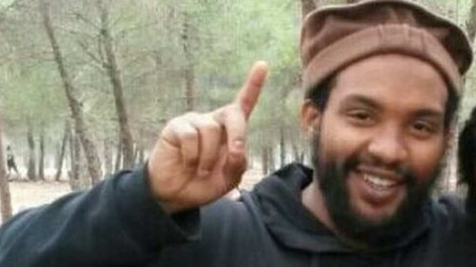 alleged member of the Islamic State (IS) terror cell, Aine Davis.