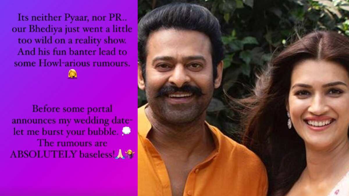 kriti sanon, prabhas