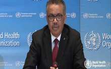 Director-General of the World Health Organization (WHO) Tedros Adhanom Ghebreyesus
