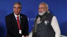 Nepal PM Deuba meets PM Modi at COP26