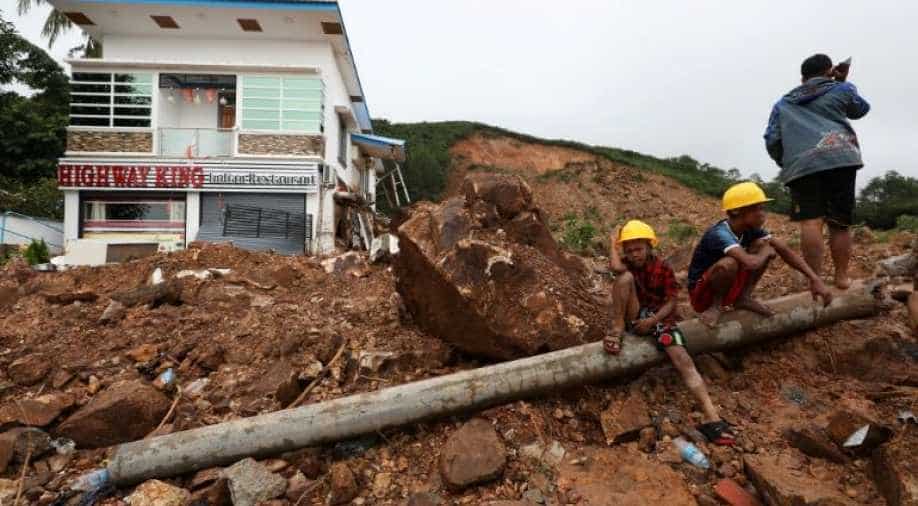 Death toll of monsoon landslide in southern Myanmar rises to 59 - Xinhua | English.news.cn