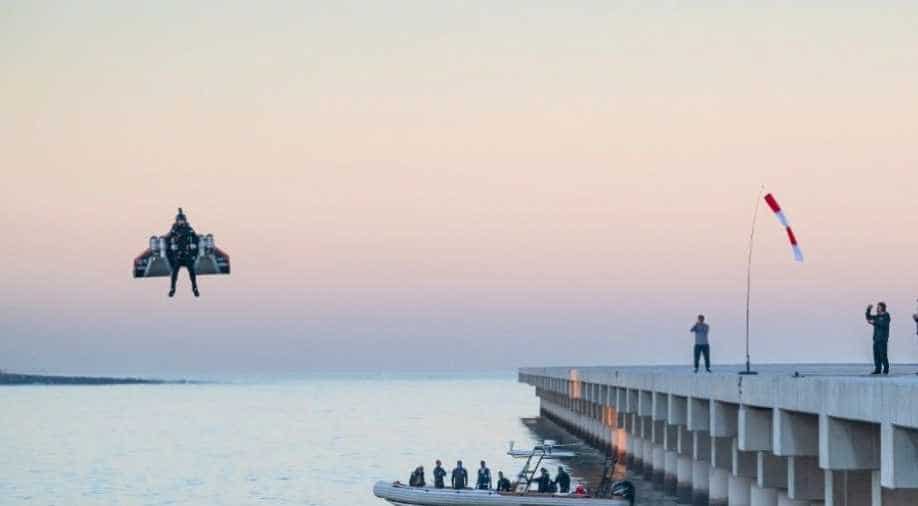 WATCH: Jetpack daredevil pulls off milestone stunt with impressive high-altitude flight