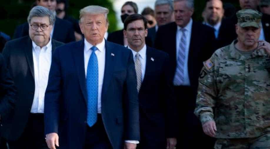 Top US military officer regrets joining Trump walk
