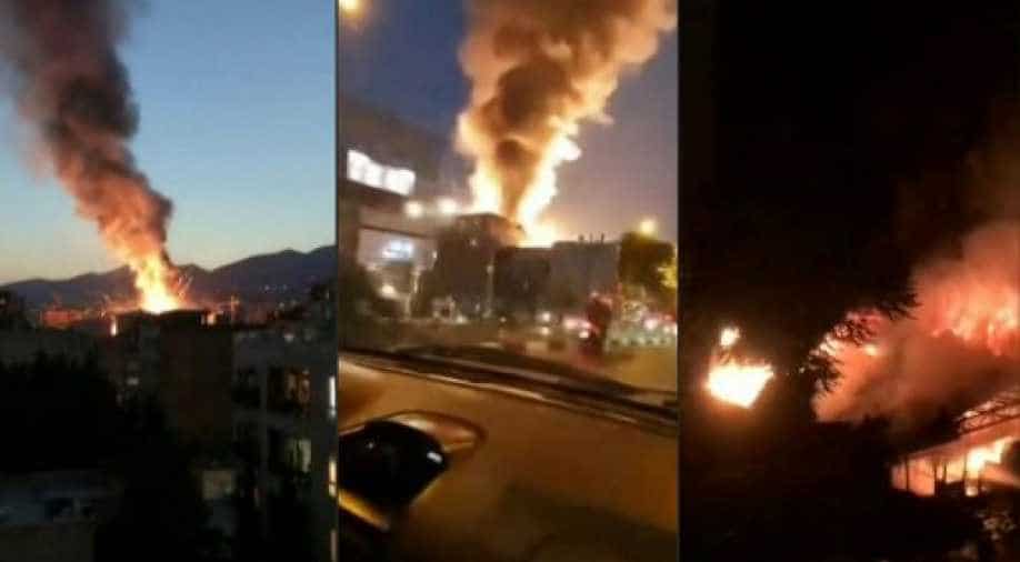 At least 13 die as huge explosion tears through buildings in Iranian capital Tehran