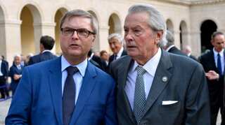 French veteran actor Alain Delon sells his valuable Bugatti bronzes