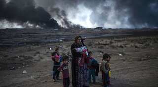 Iraq security forces say mass grave found near Mosul