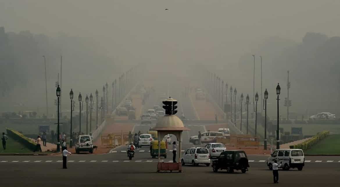 Delhi is rapidly moving up on the list of heavily polluted cities around the world.