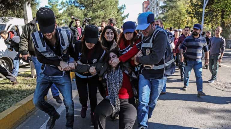 Turkey coup crackdown: Prominent pro-Kurdish party leaders, 5 MPs arrested Turkey coup crackdown: Prominent pro-Kurdish party leaders, 5 MPs arrested