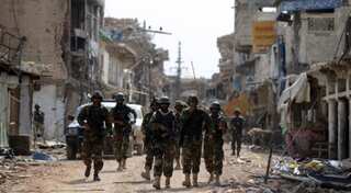 Pakistani forces demolish market in Waziristan after bomb attack kills army officer