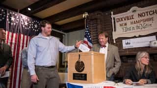 One of first to vote, tiny town of Dixville Notch goes to Clinton