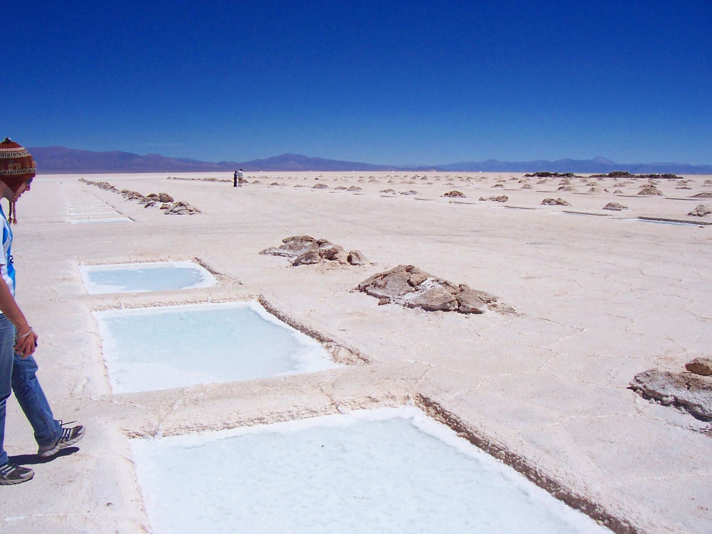 Salinas Grandes, Argentina: It is only 2300 square miles, no big deal (Leandro Klbisz Flickr)