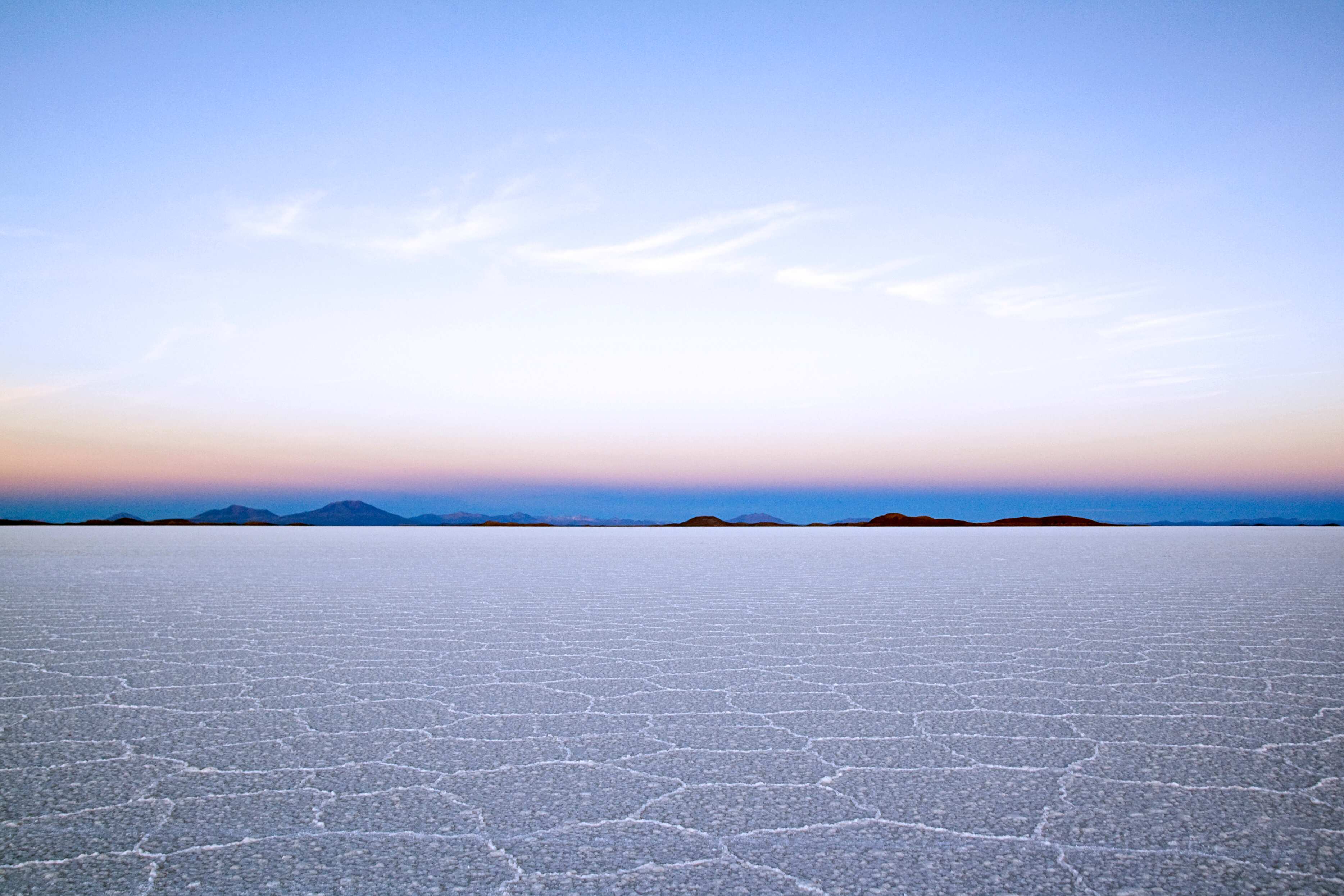 Salar de Uyuni, Potosi, Bolivia: The world?s largest salt flat and is spread over 4000 square miles (Dimitry B Flickr)