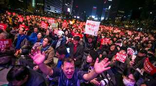 Thousands rally in South Korea to demand President Geun-Hye's ouster