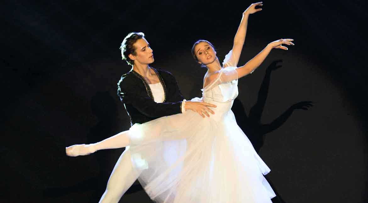 Ballet uses different forms of expression in their dance routine.