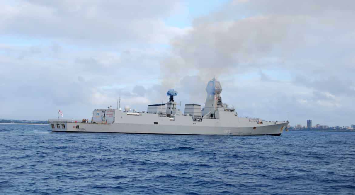 Kolkata Class: The ships of this group, guided missile destroyers named after major port cities of India.