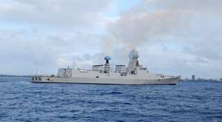 Navy test-fires surface-to-air missile to enhance anti-air war capability