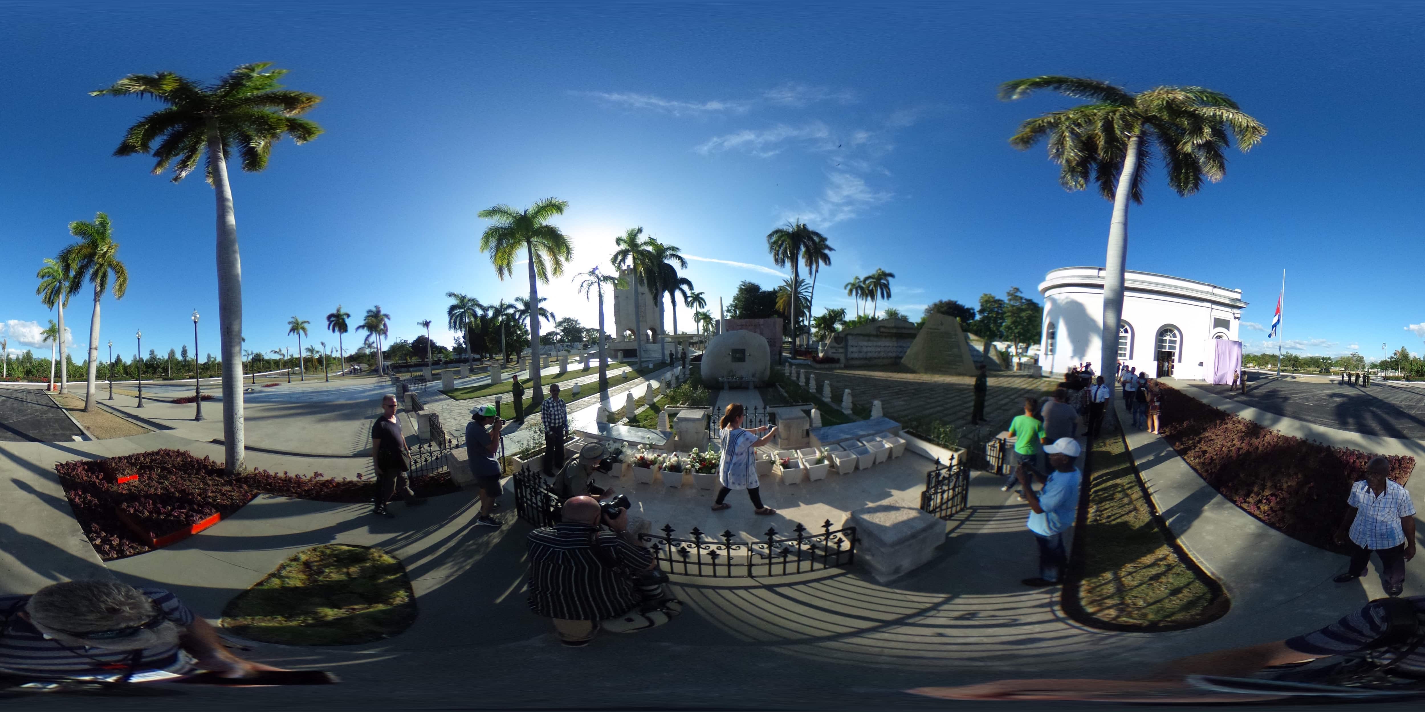 Image was created as an Equirectangular Panorama.The tomb holding the remains of former Cuban
