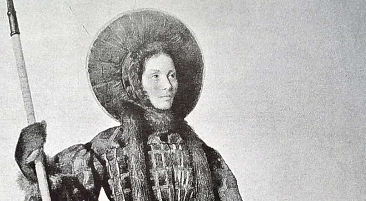 Frence's Henriette d'Angeville became the first woman mountaineer to scale Mont  Blanc without aid at the age of 45 in 1838.  became the first woman m