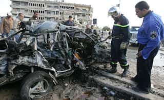 Eight killed in twin car bombings in Iraq