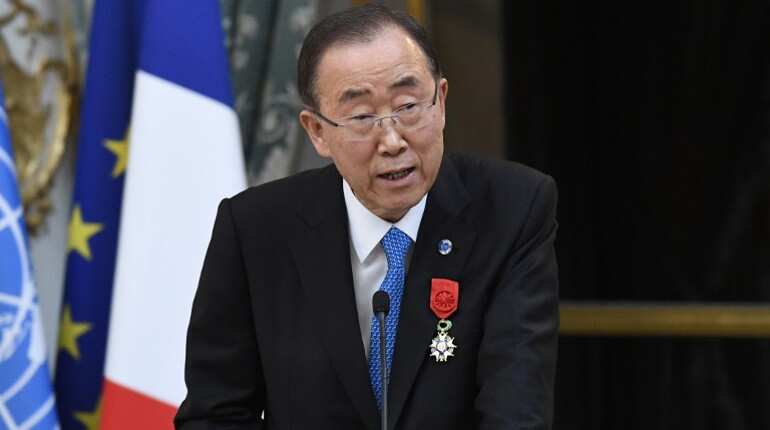 Climate change 'at point of no return': Ex-UN chief Ban Ki-Moon