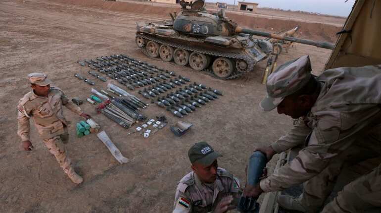 Iraqi gains reveal huge scale of IS arms industry Iraqi gains reveal huge scale of IS arms industry