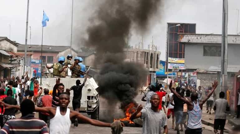 Congo forces kill at least 26 as protests against President Kabila continue