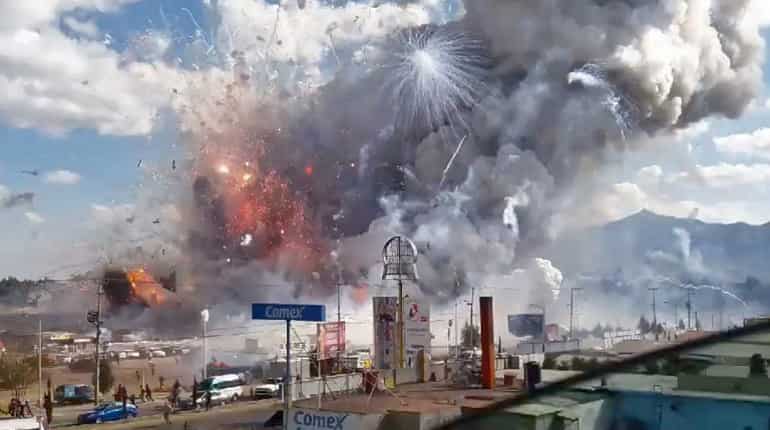 Mexico: Death toll rises to 35 from explosion at fireworks market Mexico: Death toll rises to 35 from explosion at fireworks market